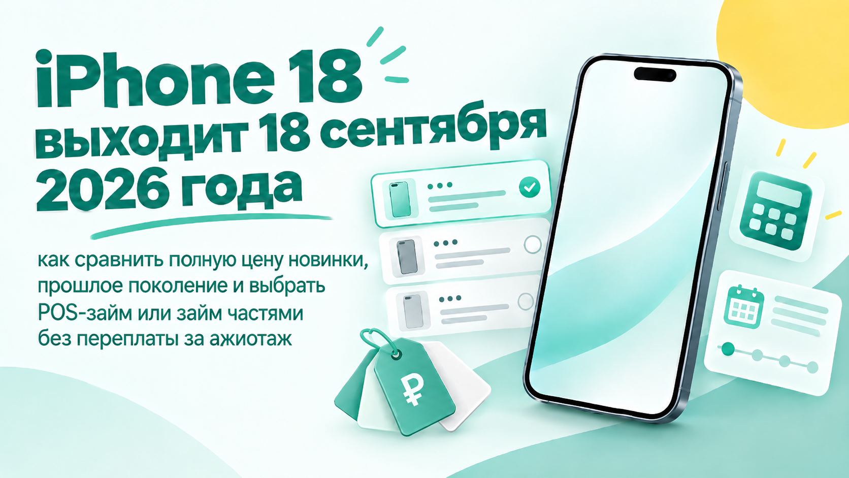 iPhone 18 выходит 18 сентября: как посчитать покупку без переплаты за ажиотаж