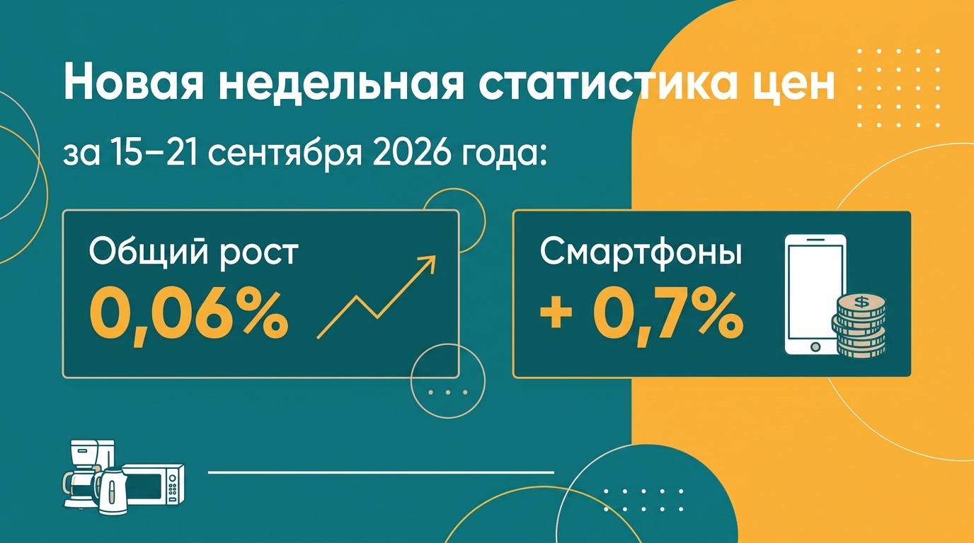 Инфляция 0,06% за 15–21 сентября: как спланировать покупку смартфона через POS-займ или IL