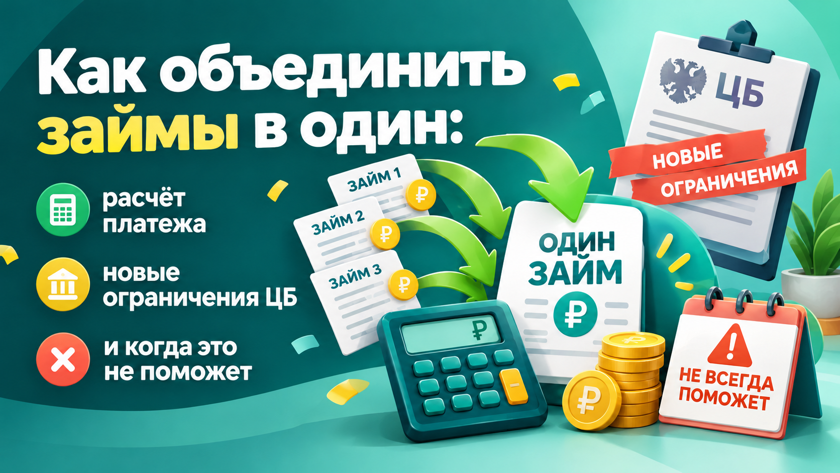 Три займа — одна зарплата: пошаговый план, как навести порядок в долгах