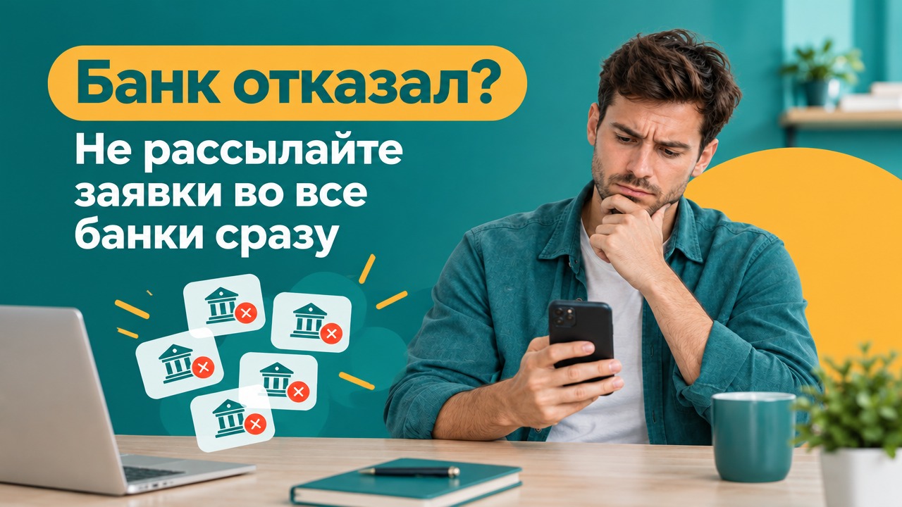 Пять заявок за утро: план на три вечера после отказа банка