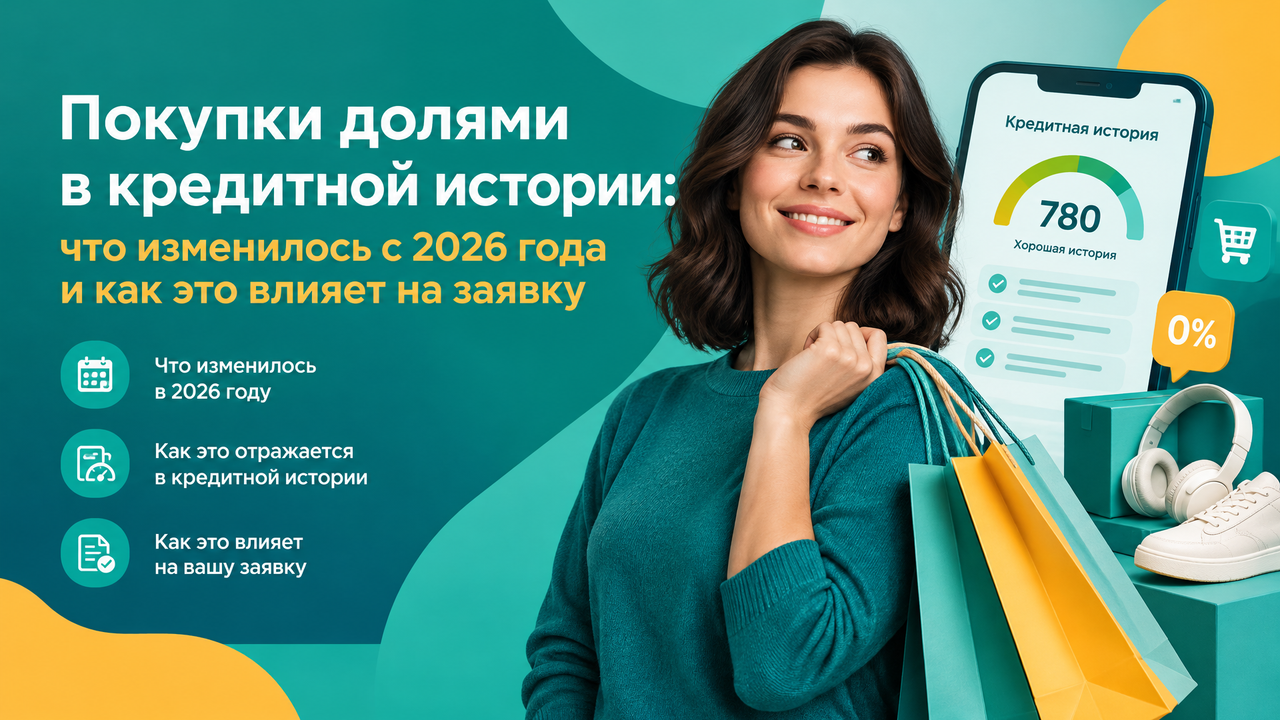 «Доли» на распродаже: когда покупка попадёт в кредитную историю