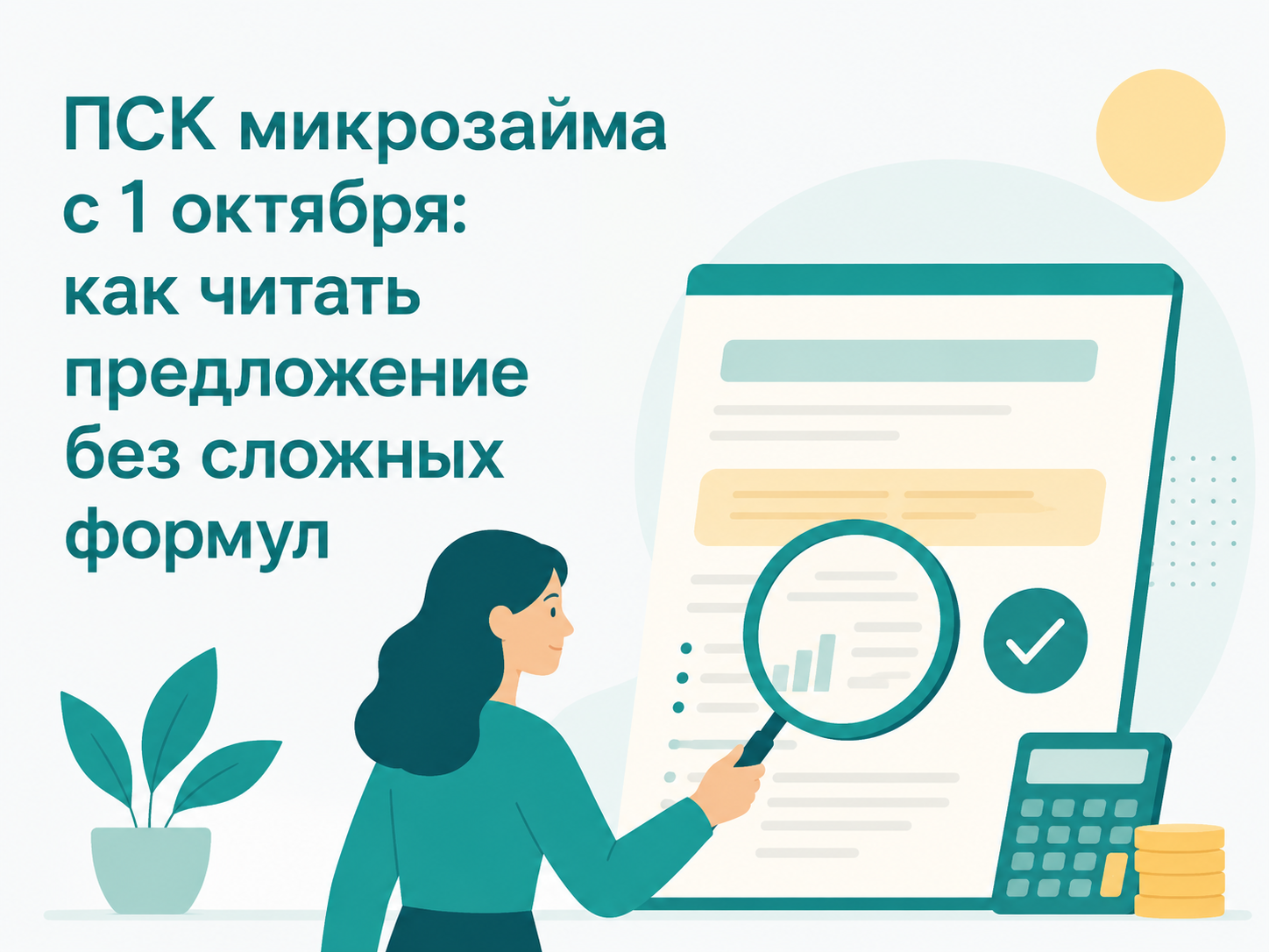 ПСК на IV квартал 2026: как сравнить POS-займ и займ частями в рублях