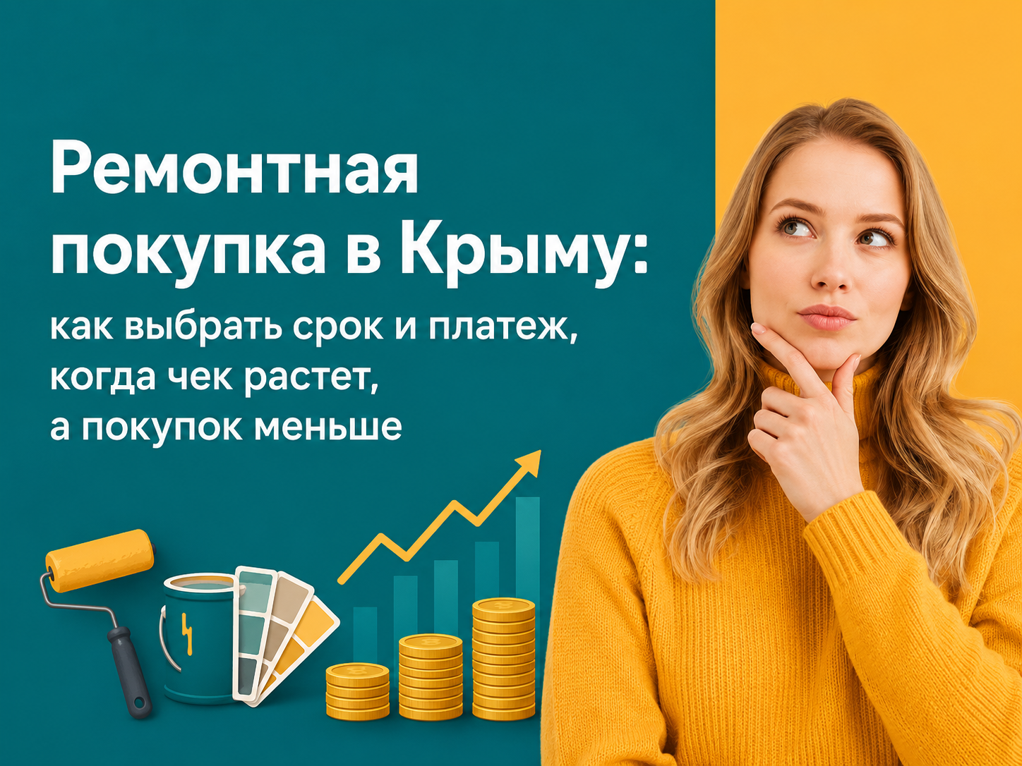 Товары для ремонта в Крыму: как спланировать POS-займ или IL по этапам