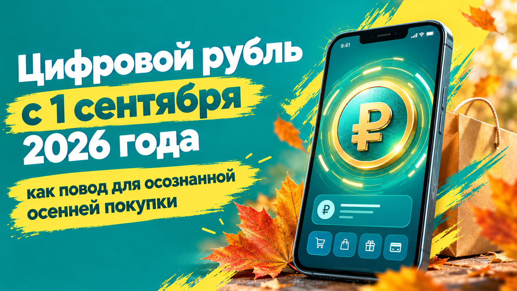 Цифровой рубль в магазине: что проверить перед осенней покупкой