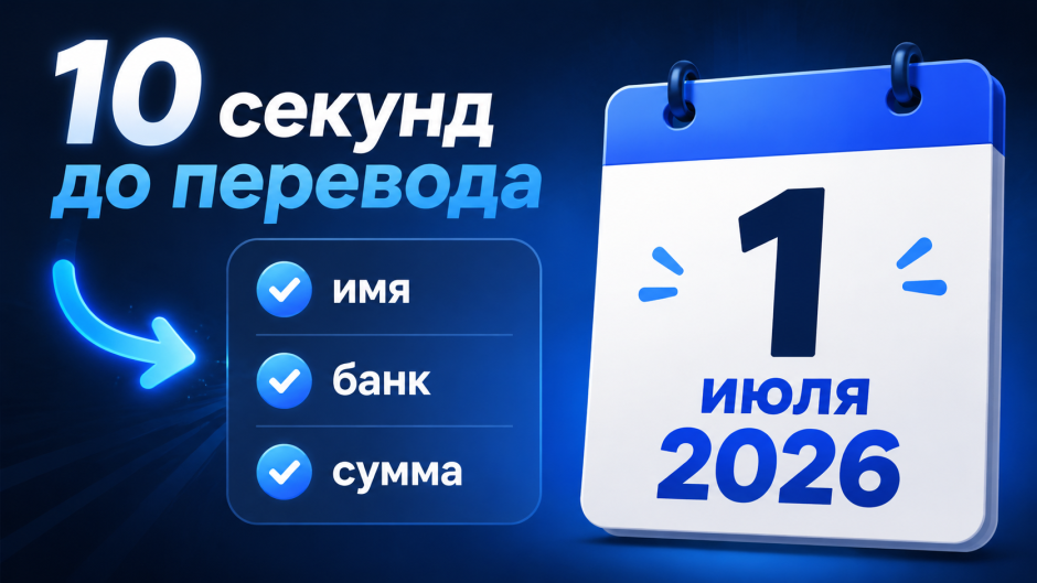 ИНН в переводах СБП с 1 июля 2026: разбор мифов и чек‑лист безопасного перевода