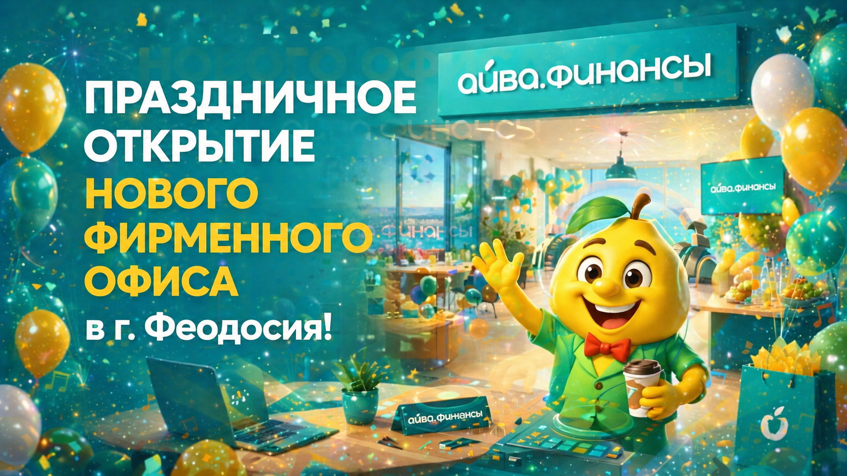 Торжественное открытие офиса ООО МКК «Айва» в Феодосии!